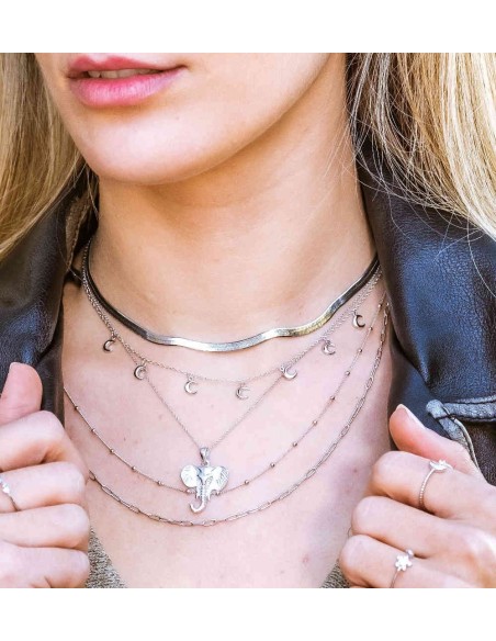 CONNY CHOKER SILVER | Bymarta.es