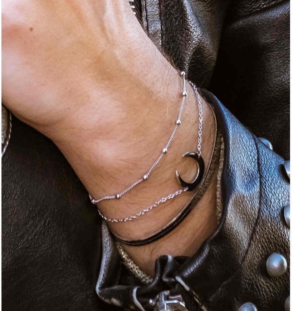 PULSERA BOLITAS SILVER | Bymarta.es