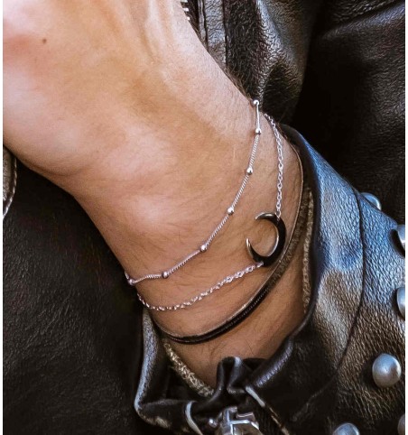 BRACELET ADELE SILVER | Bymarta.es