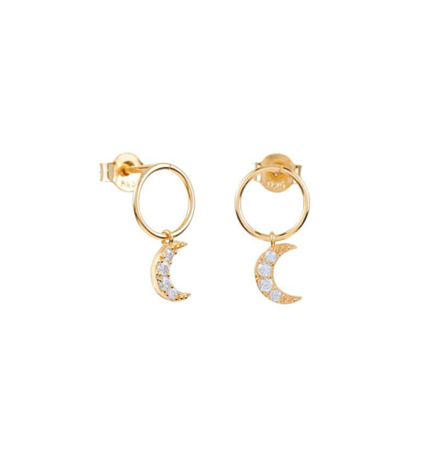 EARRING HEAVEN MINIS GOLD | Bymarta.es