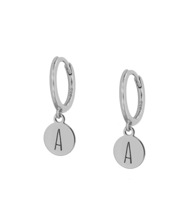INITIAL CHARM SILVER | Bymarta.es