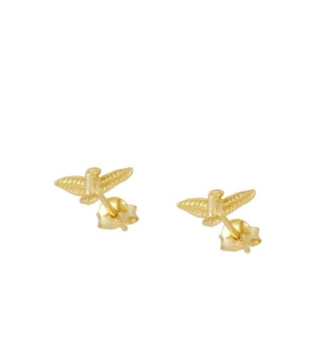 PENDIENTE EAGLE MINIS  GOLD | Bymarta.es