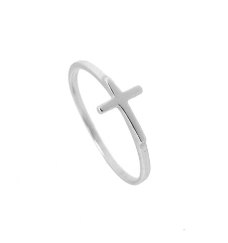 ANILLO CROSS SILVER | Bymarta.es