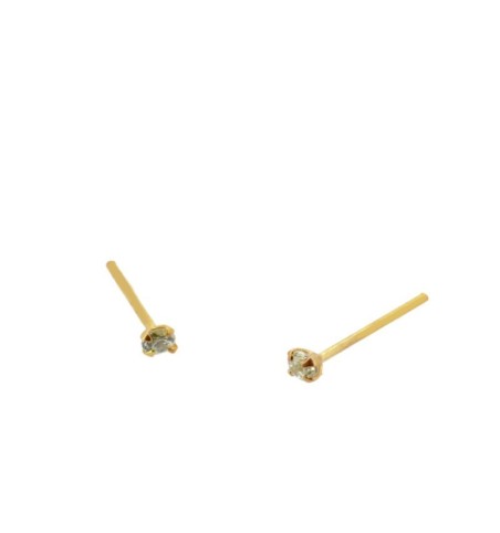 EARRING TINY GOLD | Bymarta.es