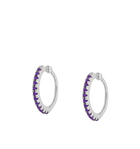 EAR CUFF VENUS  LILAC SILVER | Bymarta.es