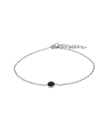 PULSERA SIRAH BLACK SILVER | Bymarta.es