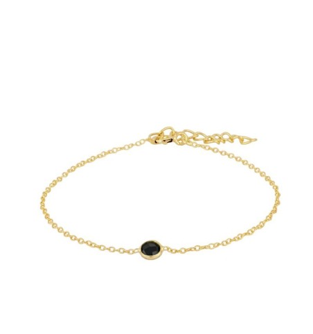 PULSERA SIRAH BLACK GOLD | Bymarta.es