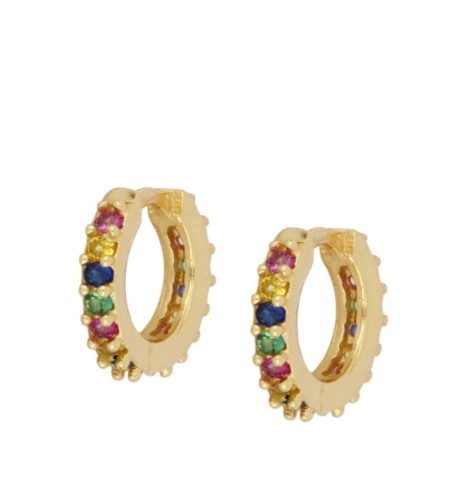 EARRING NIGARA GOLD | Bymarta.es