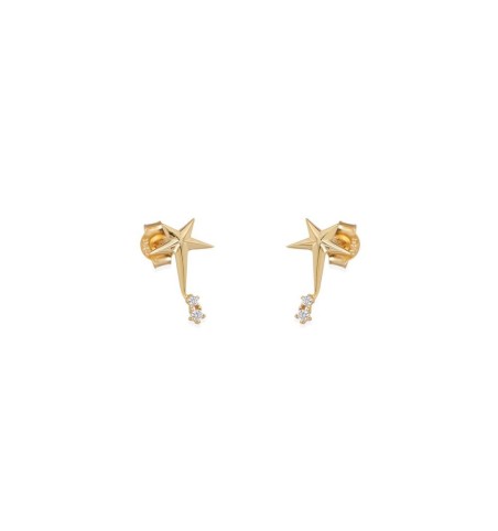 PENDIENTES ESTHER MINIS GOLD | Bymarta.es