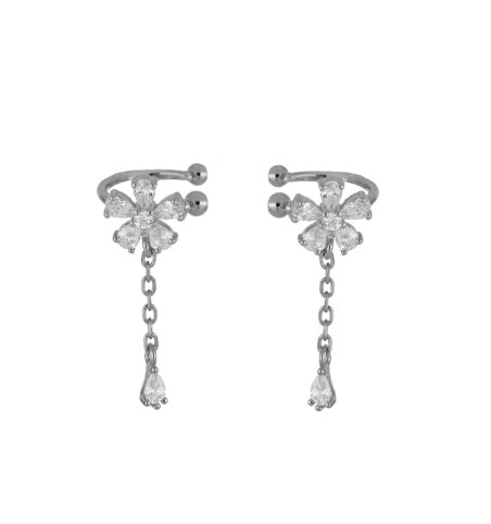 EAR CUFF EIDER  SILVER | Bymarta.es