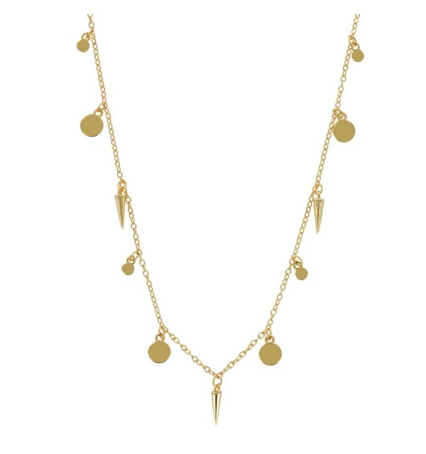 NECKLACE BERTA GOLD | Bymarta.es