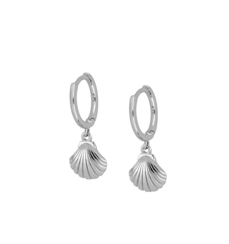 EARRING GORGINA HOOPS SILVER | Bymarta.es