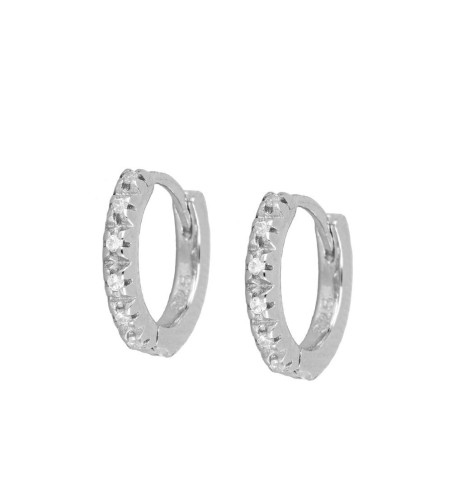 PENDIENTES AURA SILVER | Bymarta.es