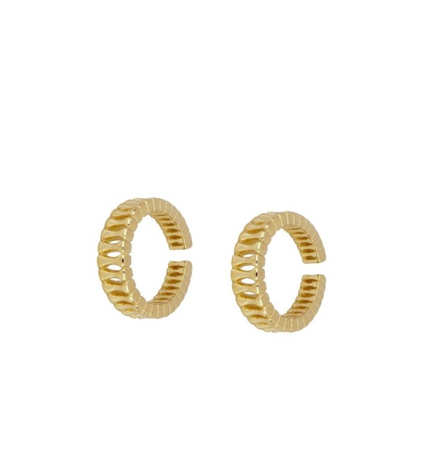 EAR CUFF AMALIA GOLD | Bymarta.es