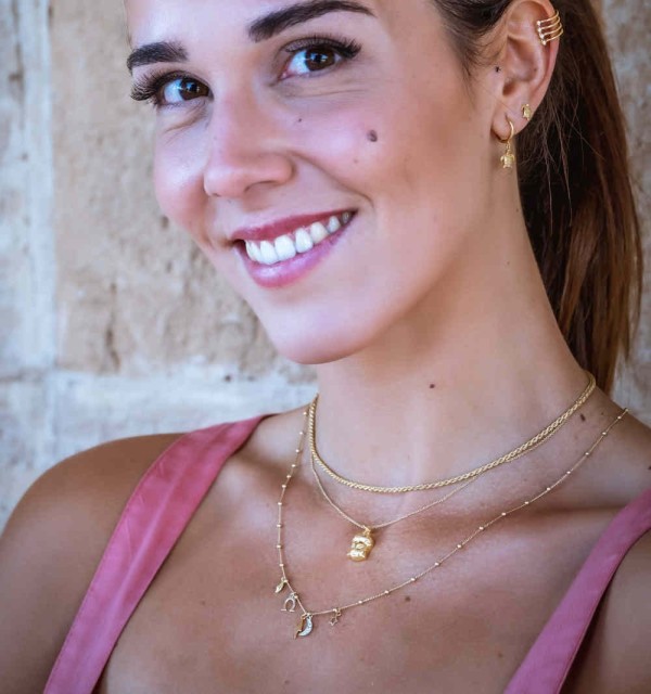 NECKLACE ROMINA GOLD | Bymarta.es