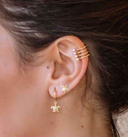 EAR CUFF MAJESTIC GOLD | Bymarta.es
