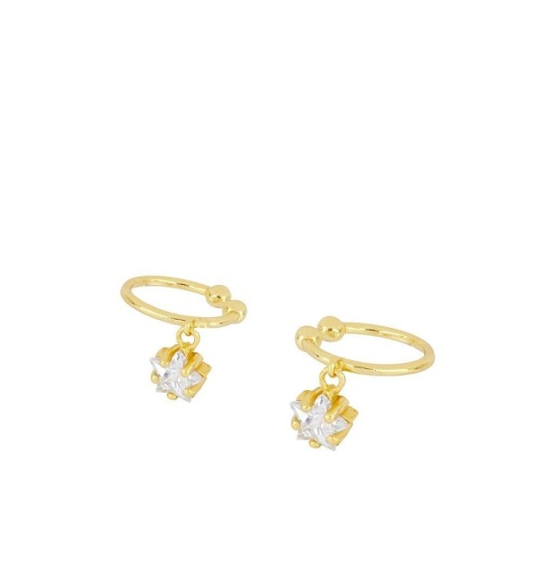 EAR CUFF NURIET GOLD | Bymarta.es