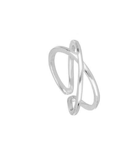 ANILLO INFINITO ABIERTO SILVER | Bymarta.es