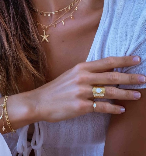 RING BAFFIN GOLD | Bymarta.es