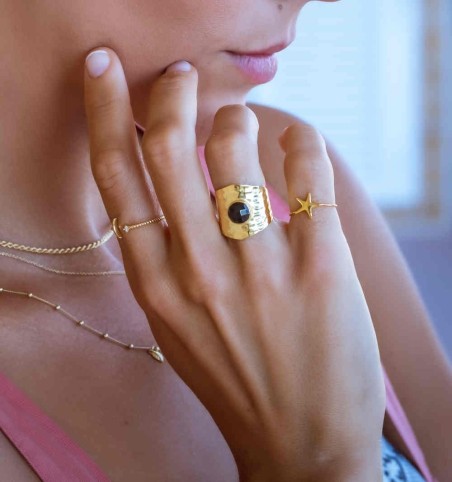 ANILLO FRISIA GOLD | Bymarta.es