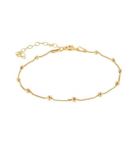 ANKLE BRACE ADELE GOLD | Bymarta.es