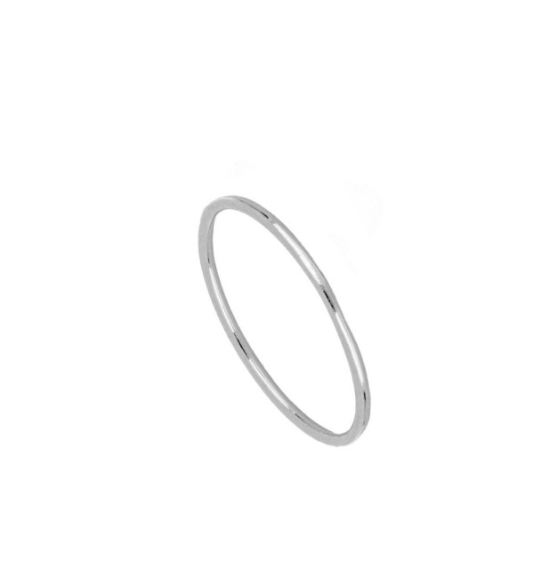 ANILLO SMOOTH SILVER | Bymarta.es