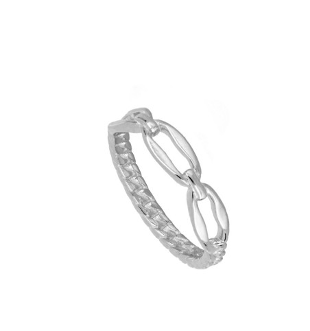 ANILLO LINKS SILVER | Bymarta.es