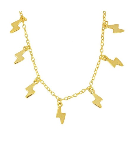 NECKLACE RAYS GOLD | Bymarta.es