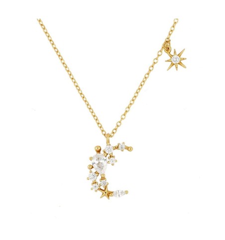 NECKLACE NACHT GOLD | Bymarta.es