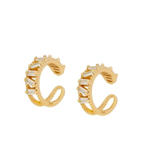 EAR CUFF NATASCHA GOLD | Bymarta.es