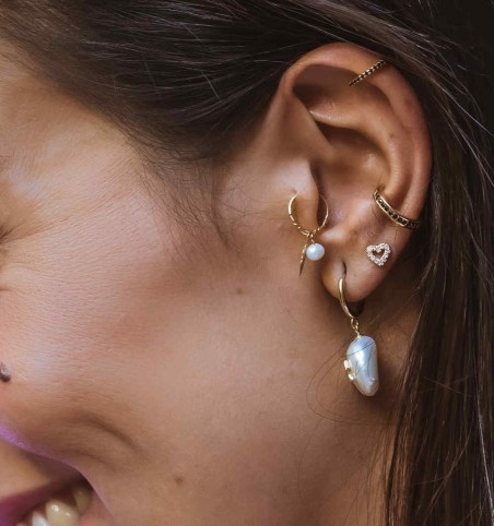 EARRING OAKLEY GOLD | Bymarta.es