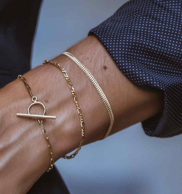 BRACELET ETRA GOLD | Bymarta.es