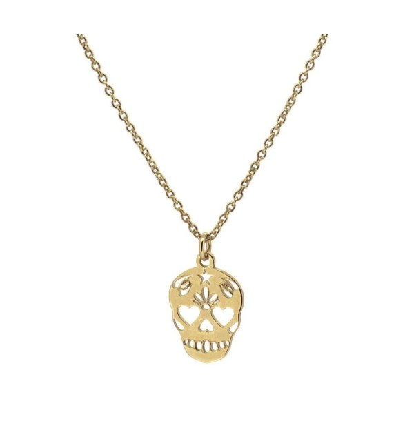 SKULL CHARM GOLD | Bymarta.es