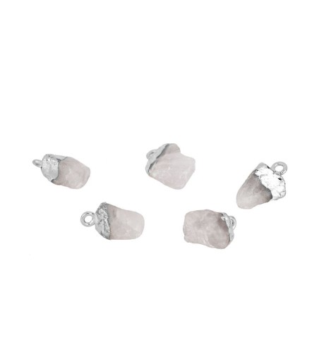 ROMANTIC STONE CHARM SILVER | Bymarta.es