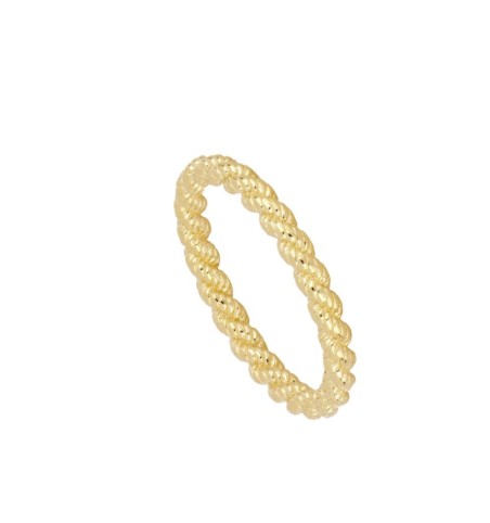 ANILLO NUBIA GOLD | Bymarta.es