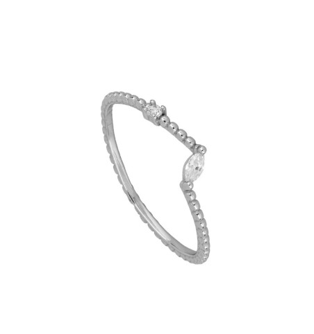 ANILLO HEBE SILVER | Bymarta.es