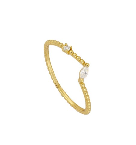 ANILLO HEBE GOLD | Bymarta.es
