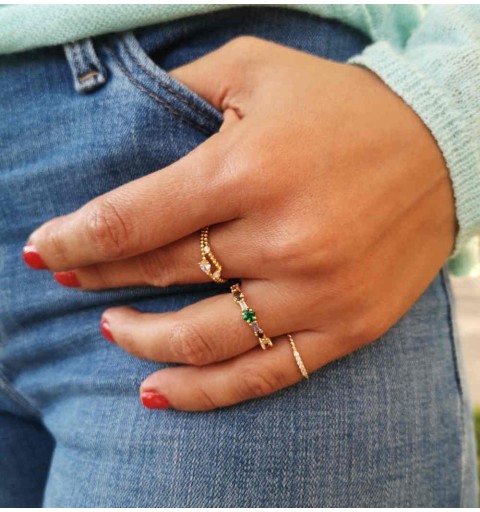 ANILLO GLOW GOLD | Bymarta.es