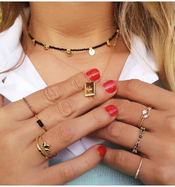ANILLO HEBE GOLD | Bymarta.es