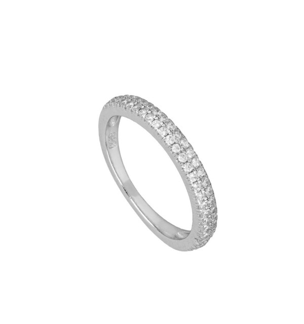ANILLO CLARISE SILVER | Bymarta.es