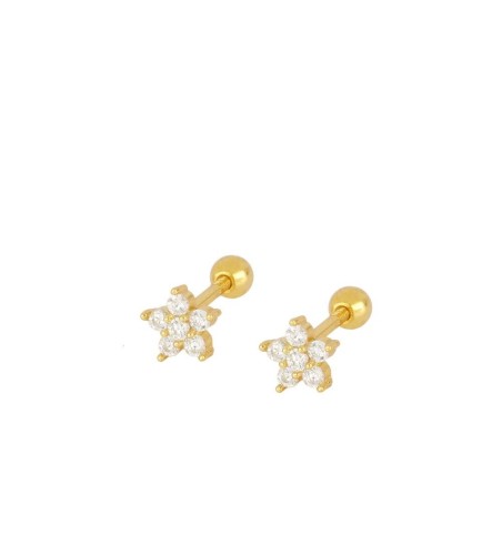 EARRING AMIRA PIERCING GOLD | Bymarta.es