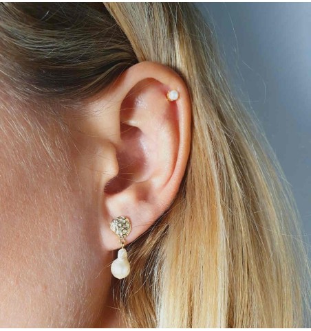 EARRING SARIL PIERCING GOLD | Bymarta.es