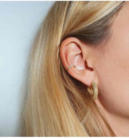 EAR CUFF LUCÍA GOLD | Bymarta.es