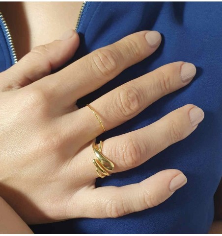 ANILLO TUYI GOLD | Bymarta.es