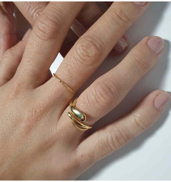 TUYI RING GOLD | Bymarta.es