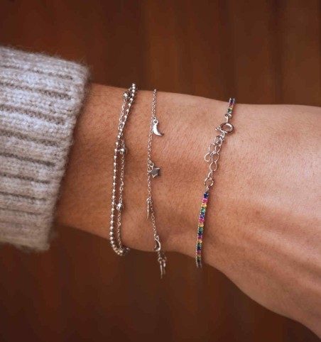 PULSERA CILENE SILVER | Bymarta.es
