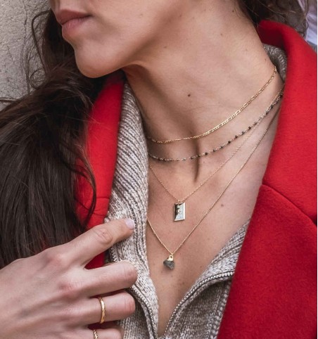 CALM STONE CHARM GOLD | Bymarta.es