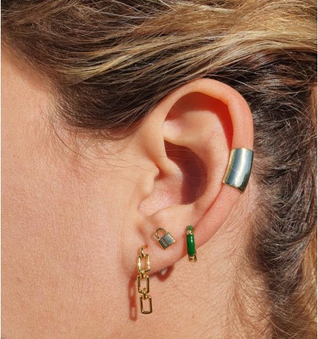 EAR CUFF LIVIA GOLD | Bymarta.es