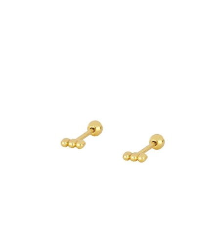 PENDIENTE AMY PIERCING GOLD | Bymarta.es