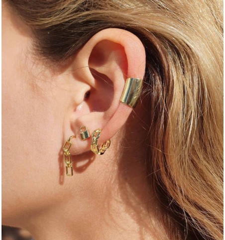 PENDIENTES YOLE GOLD | Bymarta.es